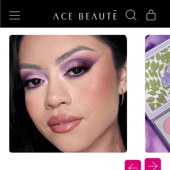Ace Beauté Violet Sage eyeshadow palette (new in box). - Picture 4 of 5